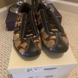 Coach shoes - brown